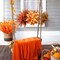 16 Bundles Fall Thanksgiving Artificial Flowers for Outdoor Décor – Fake Mums, Eucalyptus, Maple Leaves & Berry Stems (15 in, Autumn Arrangement)